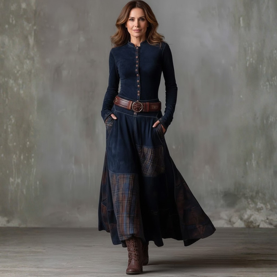 Айеша™ | Винтидж елегантна рокля