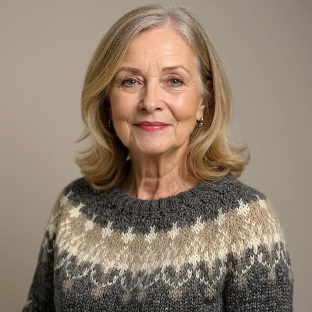 Саманта | Класически исландски пуловери с плетени мотиви