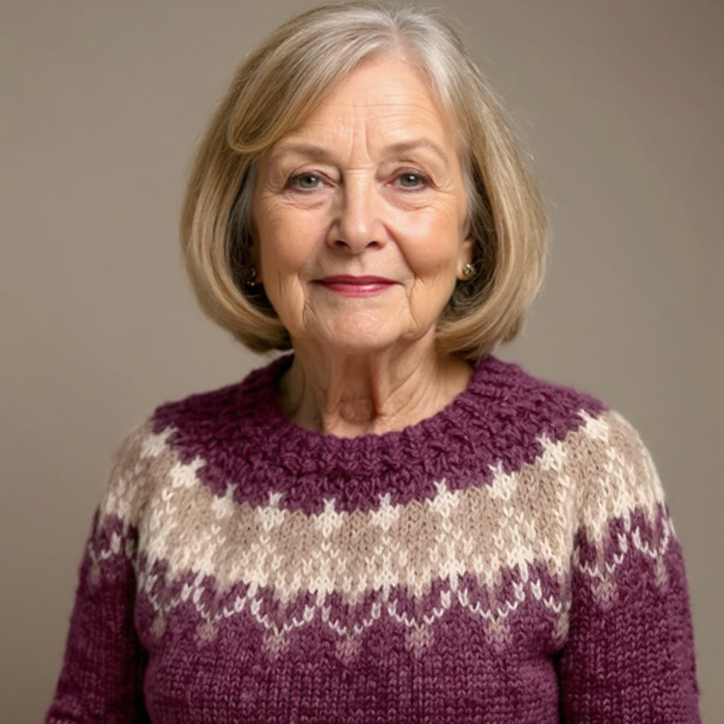 Саманта | Класически исландски пуловери с плетени мотиви