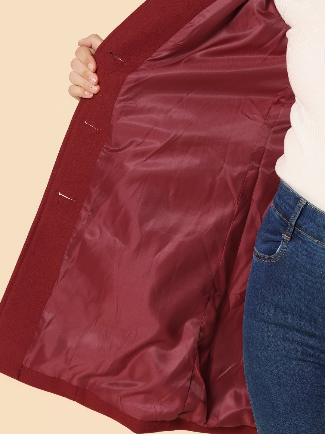 Жозефин | Дамско едноредно зимно палто