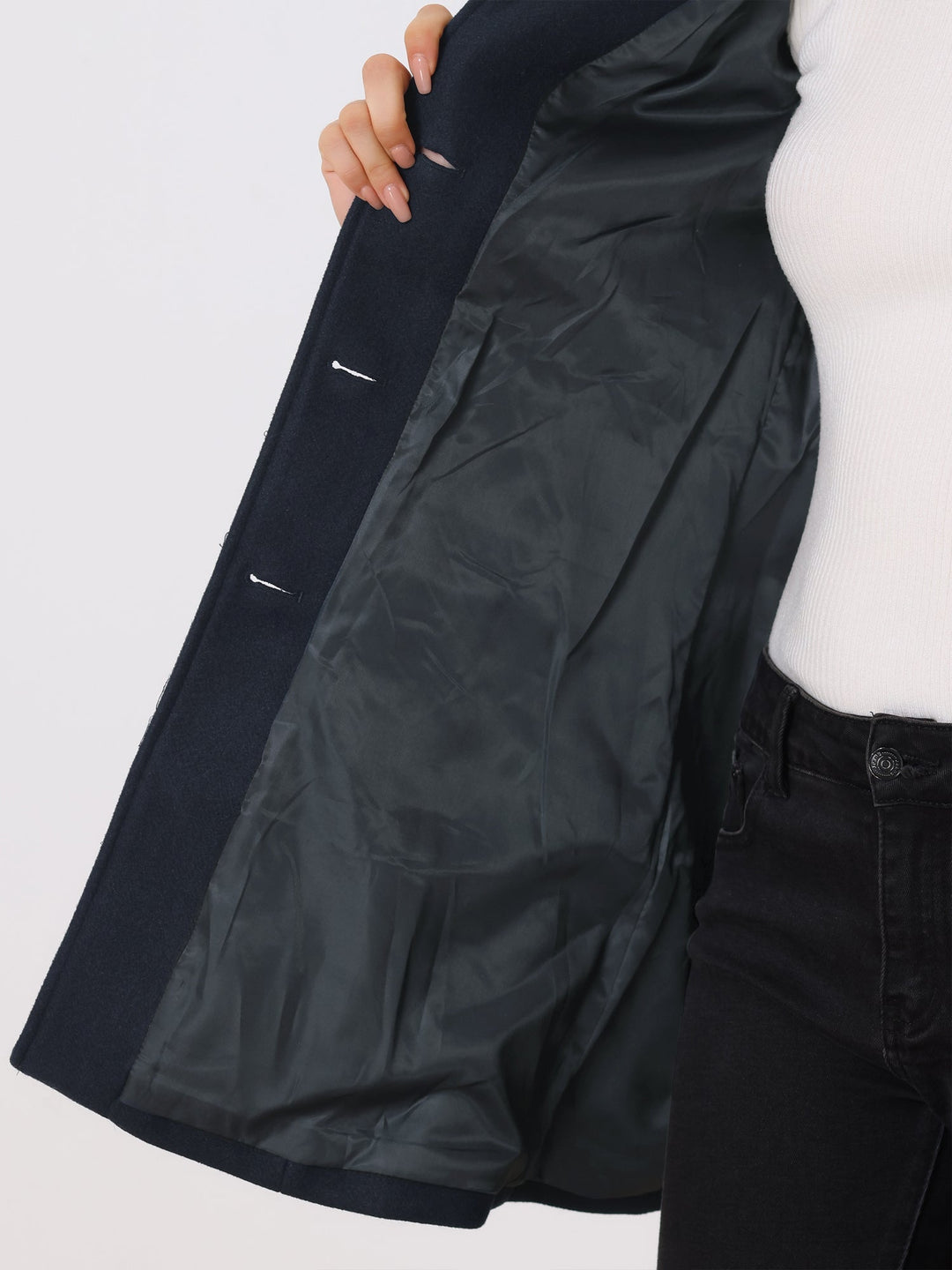 Жозефин | Дамско едноредно зимно палто